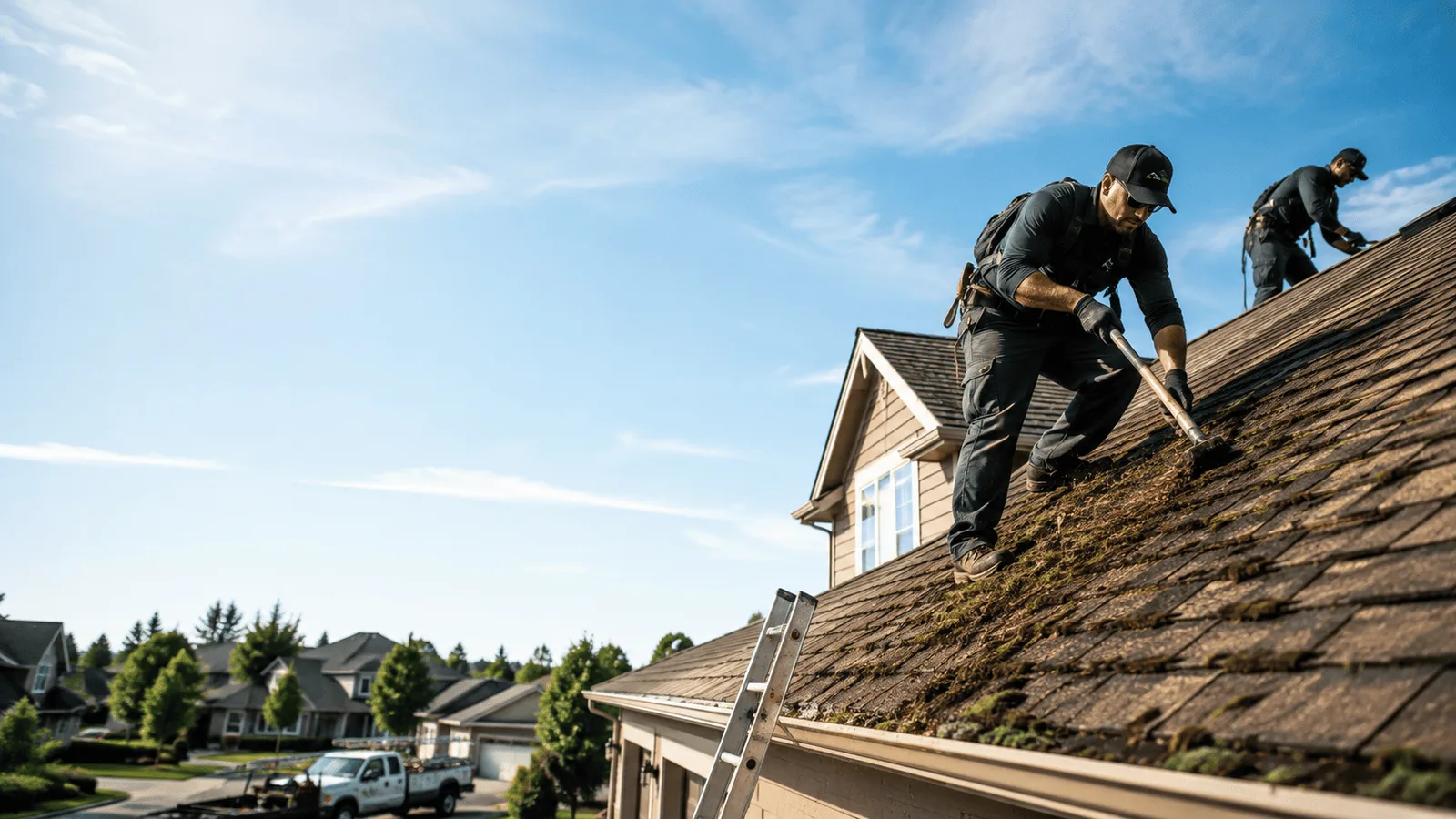 Roof Moss Removal in Weimar, TX near me
